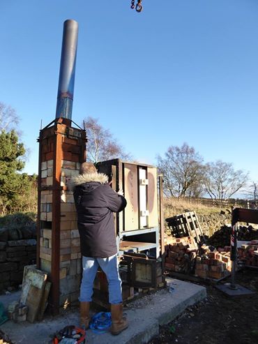 kiln building, building a kiln, DIY kiln, uk